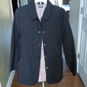 London Fog Black Quilted Jacket